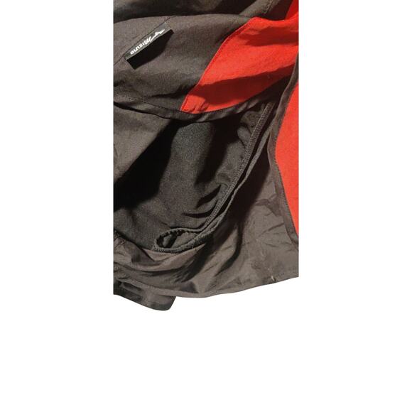 Mizuno High Performance Fully Lined Black and Red Running Shorts Windbreaker XL - Picture 6 of 9